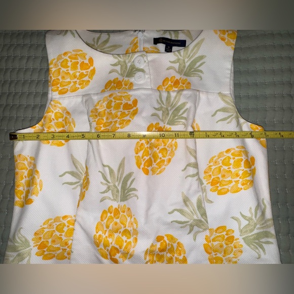Brooks Brothers Pineapple Print Shift Dress preppy style Size 10. EUC - Picture 4 of 15